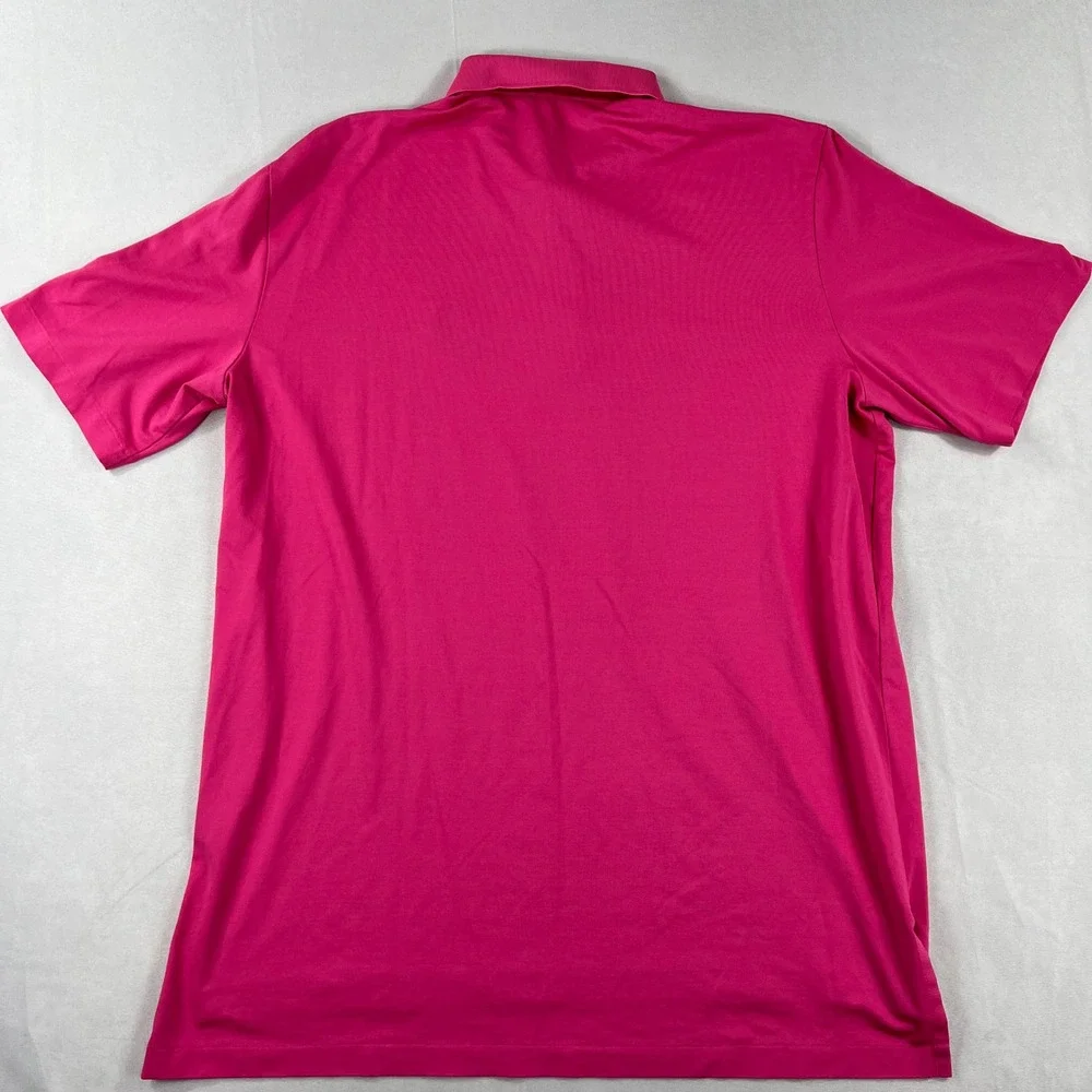 Polo Golf Ralph Lauren Polo Shirt‎ Pinehurst 1895 Logo Pink Mens XL